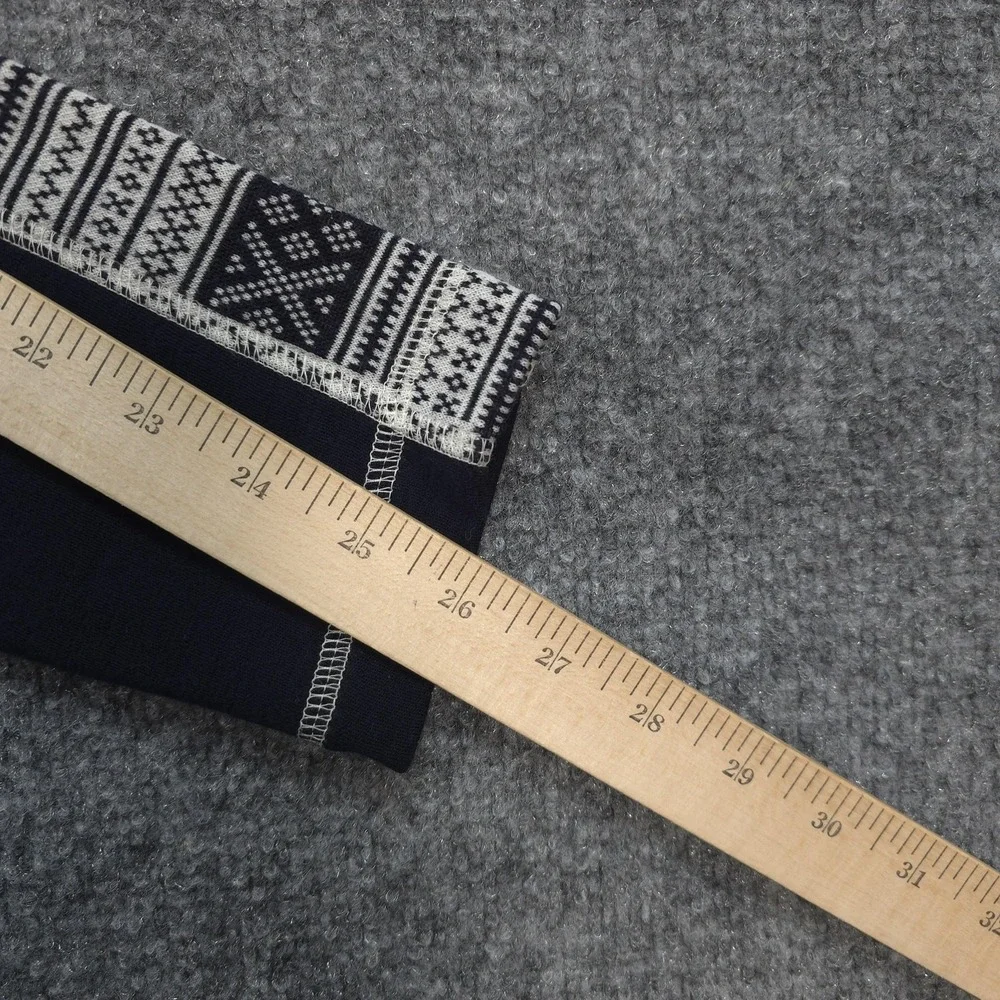 Dale Of Norway Sweater Mens M Blue Merino Wool 1/4 Zip Fair Isle Olympic Base